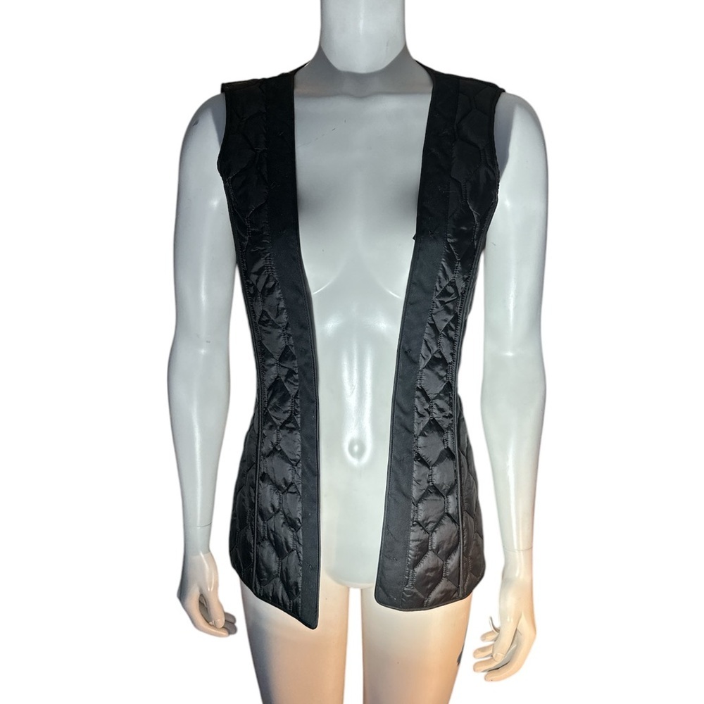 Burberry Black Quilted Vest